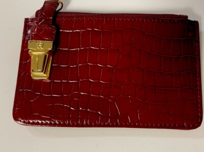 Sac à Main Effet Alligator Etienne Aigner - Vert Foncé - Intérieur Fuchsia - Pour Homme - Occasion