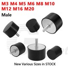 <!--F#f_0-->Rubber Mount Anti Vibration Male Buffer Bump Stop Damper M3 - M20 Cylindrical VE<!--F/-->