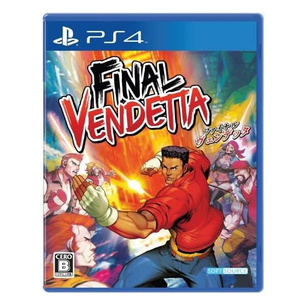 Final Vendetta -ps4 Official Collectible Exclusive Authentic Japan