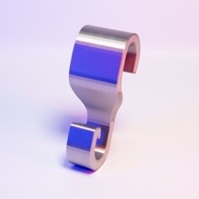 Towel Hook Durable Wall-Mounted Holder Space-Saving Bathroom Accessory