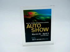 2005 NEW YORK INTERNATIONAL AUTO SHOW Lucite Plaque