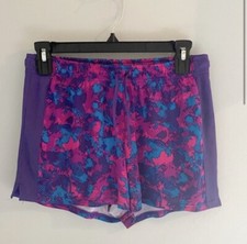 Mambo Girl s Purple, Pink, and Blue Athletic Shorts, size 16 XL