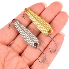 10PCS 1.5g-7g Metal Jigging Spinner Spoon Fishing Lure Sequins Noise Bait