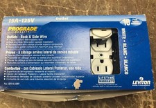 RECEPTACLE Leviton 15A-125v Lot Of 8