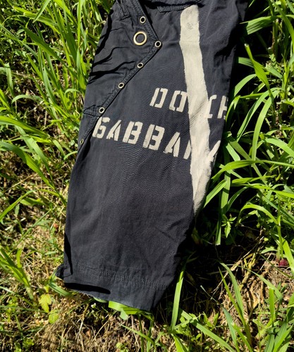 Vintage DOLCE GABBANA Cargo Pants Trousers D&G 2002 Bondage Parachute - Picture 2 of 13