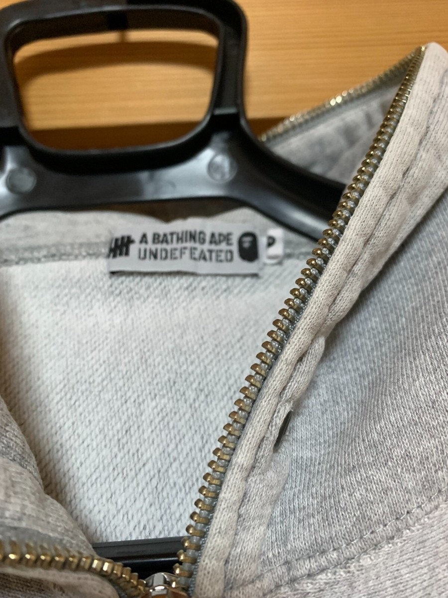 トップス A bathing APE NYC LOGO HOODIE GRAY 2XL s-l400.jpg