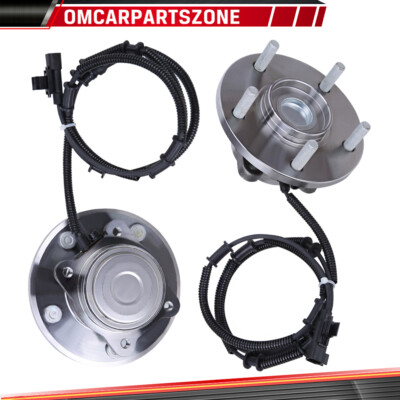 Pair Rear Wheel Hub Bearing +ABS For Chrysler Town & Country Dodge Grand Caravan