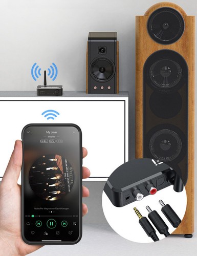 B35 Bluetooth 5.1 Receptor USB/DAC Óptico Coche Audio Adaptador Inalámbrico - Imagen 13 de 20