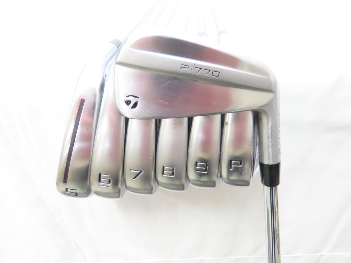 Used 2024 TaylorMade P-770/P-7CB Combo Iron Set 4-P DG 120 X100 