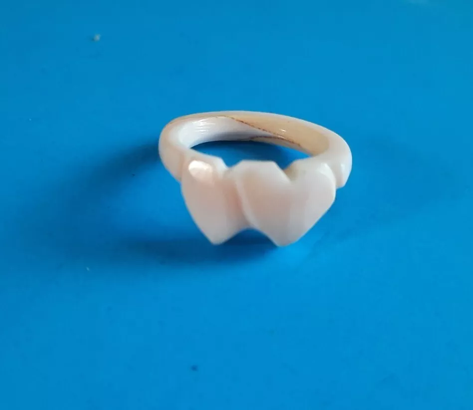 Carved shell ring sale