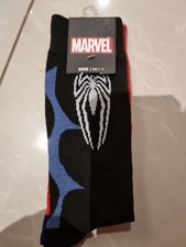 Disney Classics Marvel Spiderman Socks Unique Two Color Socks Red Black