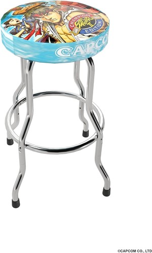 Arcade1Up CAPCOM Legacy Adjustable Stool Chair Cushion Game Arcade Vinyl New - Picture 20 of 24