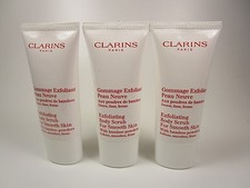 5 Clarins Exfoliating Body Scrub For Smooth Skin Lot of 5 x 1.0 oz