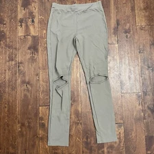 Labijou Brown Women's Tapered Leggings Size: Medium