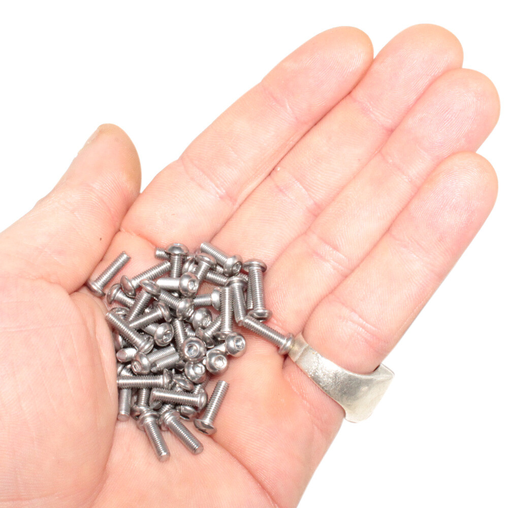 Vis TBHC M3 X 10mm – Boîte De 50, Inox A2, ISO7380-1, PROTORX