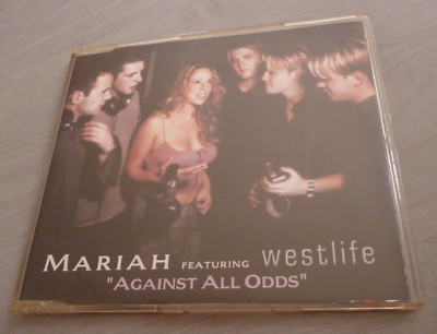 Mariah Carey - Against All Odds - Westlife - 3 Track Maxi CD Phil Collins Cover!