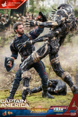 Hot Toys MMS481 Avengers Infinity War Captain America Movie Promo