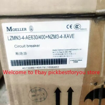  1PC NEW LZM3 LZMN3-4-AE630/400+NZM3-4-XAVE 4P 630A (by DHL/Fedex) #U9494D YG