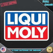 LIQUI MOLY Care Car Lubricant Logo 146 Car Indoor Outdoor VINYL DECAL STICKER