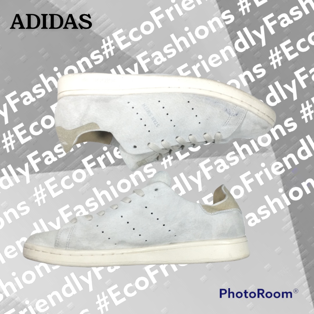 adidas Women's White Stan Smith Decon 