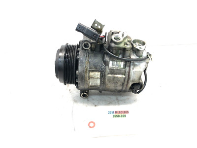 2014-2015 MERCEDES W222 S550 4.6L V8 AC A/C AIR CONDITIONER COMPRESSOR OEM