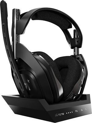 ASTRO A50 Gaming-Headset und Ladestation (4. Generation) für PS5, PS4 und PC