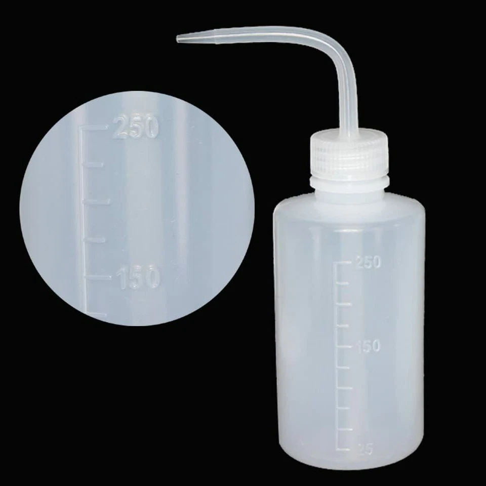 Botella exprimidora LDPE Clear Lab Safety Squirt 150/250/500 ml - Se envía desde Texas Foto 4 de 4