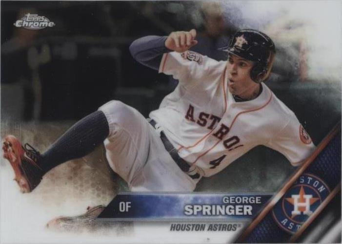 2016 Topps Chrome - George Springer #35 - 1 of 1