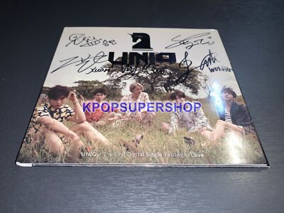UNIQ Falling In Love 王一博CD DVD UNIQ Digital Single Album Falling in Love Autographed Signed CD