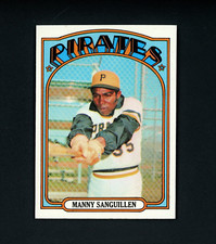 Manny Sanguillen 1972 Topps - Pittsburgh Pirates #60 NM-MT