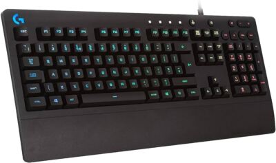 Logitech G213 Prodigy Gaming Keyboard, LIGHTSYNC RGB Backlit INDIVIDUAL  KEYS