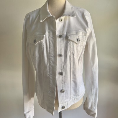 Vince Camuto Jean Jacket White With 