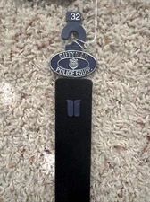 Dutyman Genuine Leather  Duty Belt  - Size 32  (1.5") Color Black