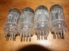 X4 Tung-Sol  12AU7A tubes Sencore tested vacuum tubes #1