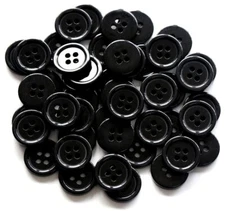 160 Pcs 5/8 Inch 4 Holes Round Sewing Buttons 15mm for DIY Crafts Projects