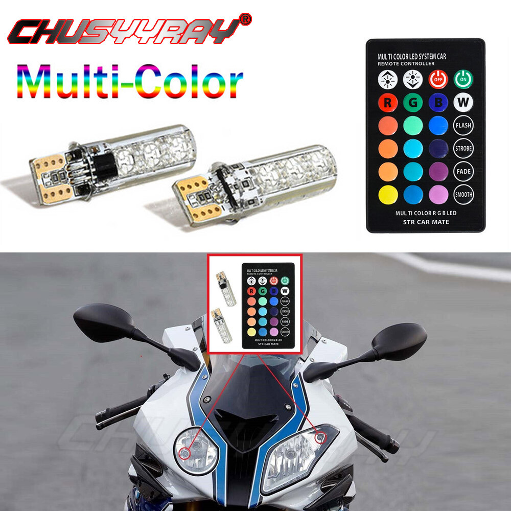 For BMW s1000rr s1krr HP4 RGB headlight LED Pilot Park running