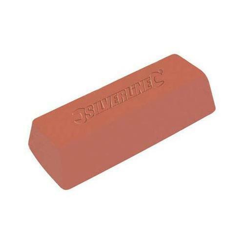 PASTA x LUCIDARE rossa LUCIDATURA MARMO ACCIAIO FERRO PLASTICA RAME METALLI 500G