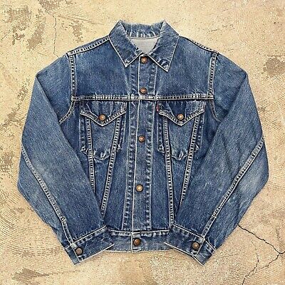 Levi's 60s Vtg Denim Jacket 557BXX Big E Red Tab 2 Pocket Levi's 60s Vtg Denim Jacket 557BXX Big E Red Tab 2 Pocket