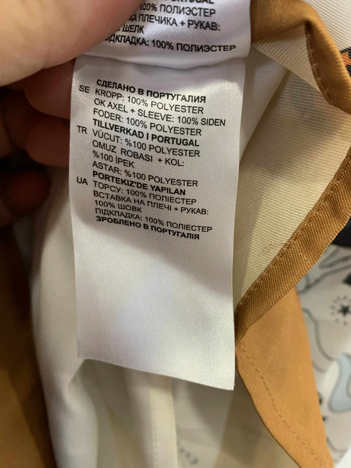 Vestido corto Sandro Paris para mujer talla 1 (S) estampado gráfico abstracto multicolor #17 Foto 4 de 4