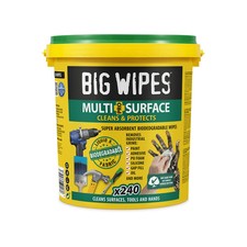 Big Wipes Multi-Surface Pro+ Bio 240 Wipes Bucket - 2447