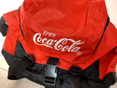 Coca Cola Bauchtasche 90er Retro Vintage Freizeit Kellner Bistro verkauf Kasse
