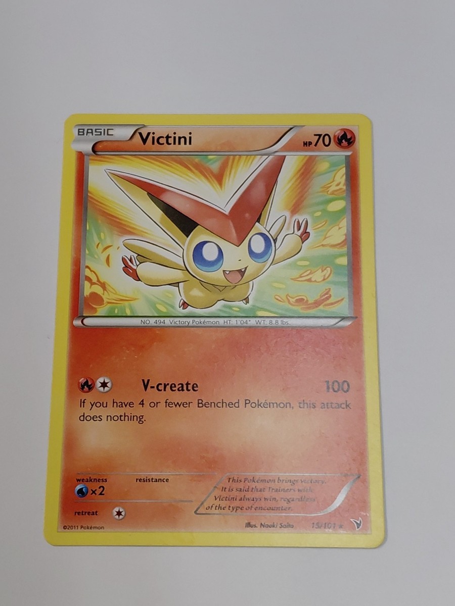 Victini - 15/101 (BW Noble Victories) Normal Rare Deck Exclusives