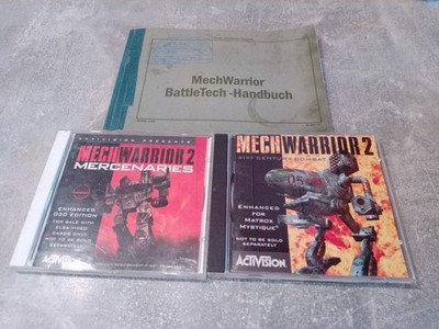 Pc Spiel Mech Warrior Mechwarrior 2 Mercenaries  MechWarrior BattleTech Handbuch