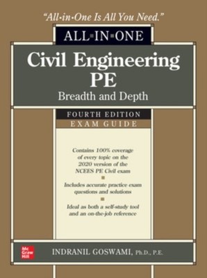 Civil Engineering PE AllinOne Exam Guide Breadth by Indranil Goswami PAPERBACK
