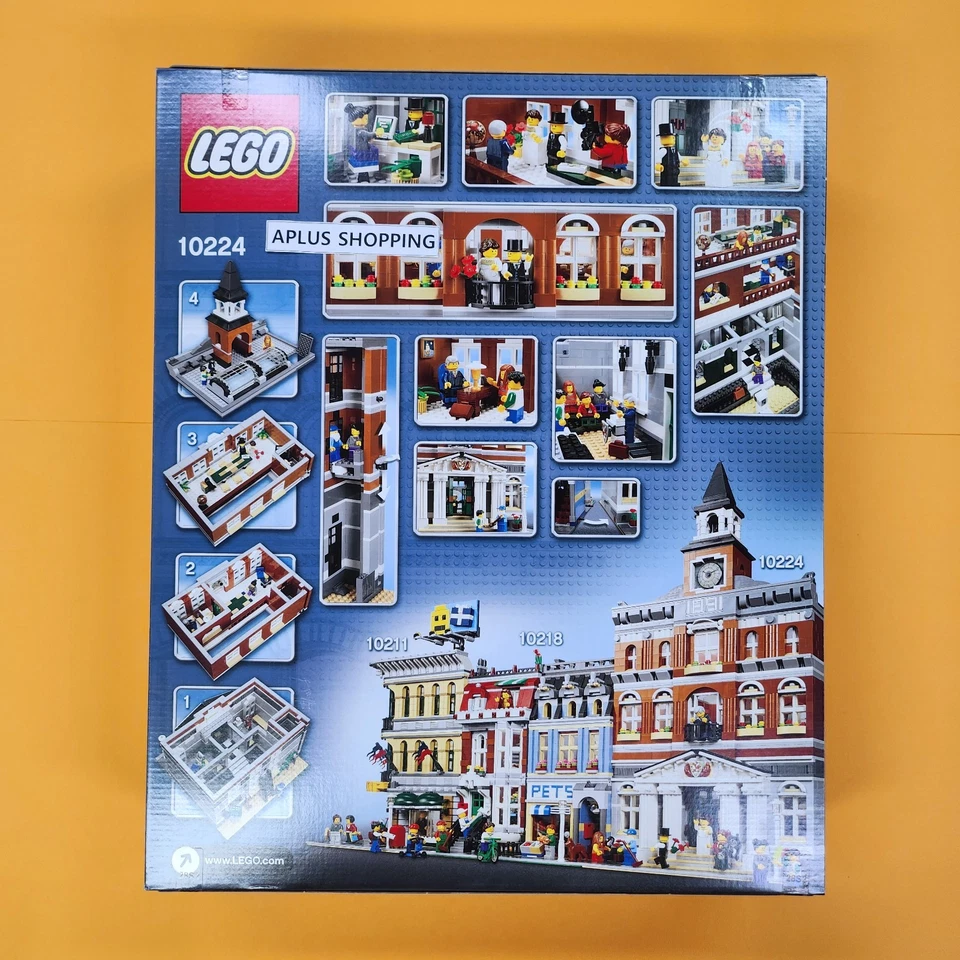 Lego 10224 Ayuntamiento 2766 piezas envío rápido - sellado no abierto Foto 2 de 4