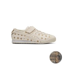 Onitsuka Tiger Mexico 66 Sabot Kids Sneakers Birch/Peacoat 18.5cm New