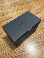 WOLF Cub Single Watch Winder with Cover in Navy Blue Color, 461117