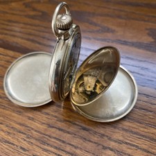 1921 Elgin 15j 16s Grade 312 Model 6 Double Hunter Pocket Watch Not Running