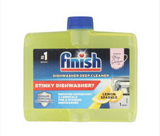 4 x Finish Dishwasher Machine Cleaner Lemon Deep Cleans Dirt & Limescale 250ml