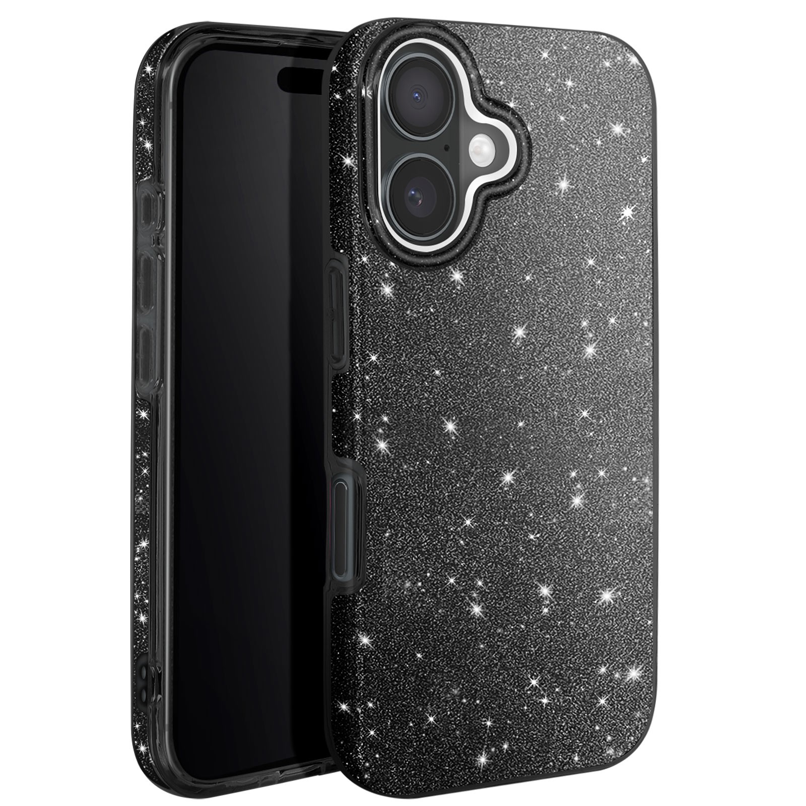 Coque iPhone 16 antichoc et scintillante Avizar pour une protection ultra fine